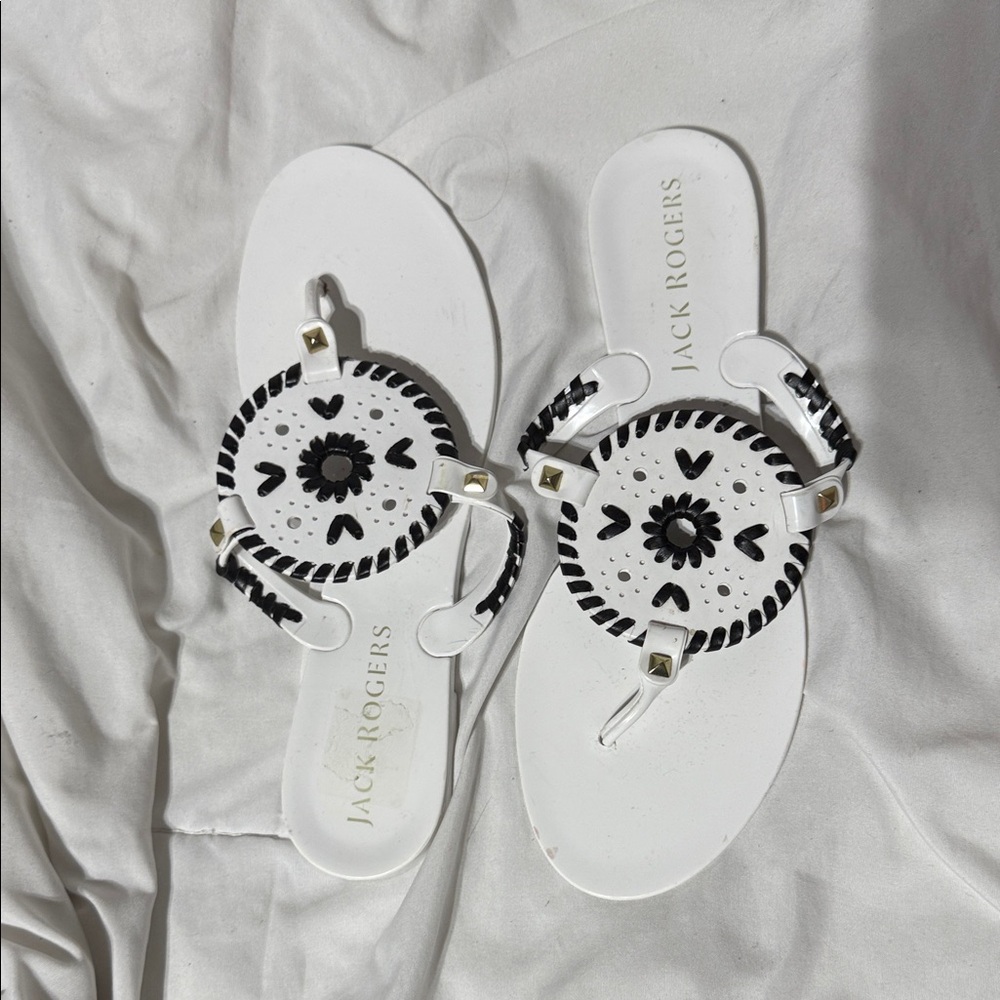 Jack Rogers Monochrome Sandals